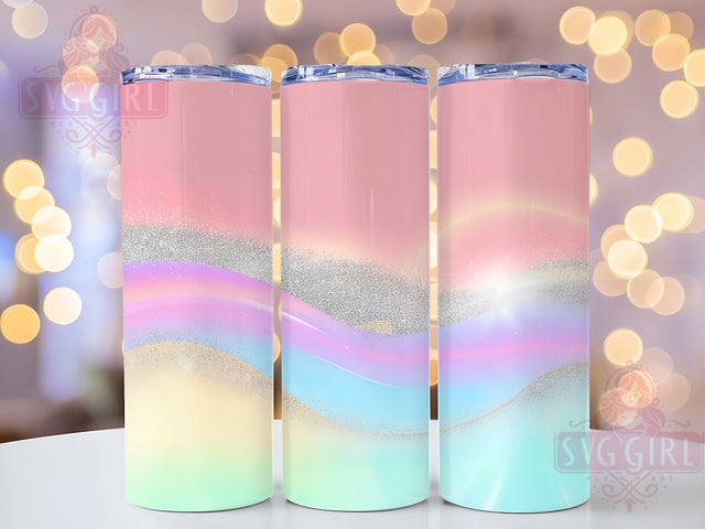Pink Glitter Ombre Tumbler, Ombre Tumbler Design, Glitter Sublimation, 20Oz Tumbler Wrap, Sparkle Ombre Art, Pink Gradient Printable, Glam Tumbler Design Sublimation SvggirlplusArt 