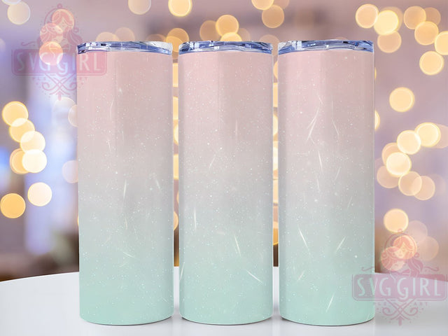 Pink Glitter Ombre Tumbler, Ombre Tumbler Design, Glitter Sublimation, 20Oz Tumbler Wrap, Sparkle Ombre Art, Pink Gradient Printable, Glam Tumbler Design Sublimation SvggirlplusArt 