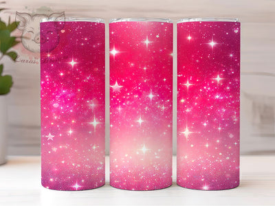 Pink Glitter Ombre Tumbler Wrap, Ombre Sparkle Mug, Shimmer Gradient Cup, Glamorous Glitter Wrap, Stylish Bling Design, Glittery Aesthetic Gift, Sublimation Tumbler Wrap Sublimation Lara' s Designs 