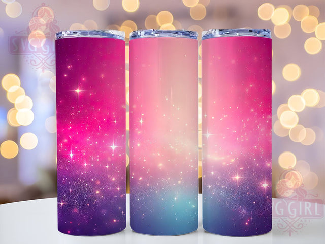Pink Glitter Tumbler Wrap, Glitter Sublimation Design, 20oz Tumbler PNG, Sparkly Drinkware, Girly Tumbler Wrap, Bling Tumbler Design, Cute Glitter Decor, Unique Gift for Her Sublimation SvggirlplusArt 