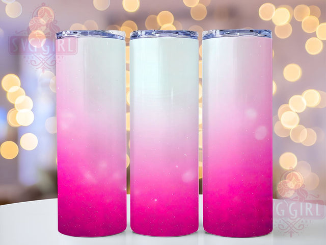 Pink Glitter Tumbler Wrap, Glitter Sublimation Design, 20oz Tumbler PNG, Sparkly Drinkware, Girly Tumbler Wrap, Bling Tumbler Design, Cute Glitter Decor, Unique Gift for Her Sublimation SvggirlplusArt 