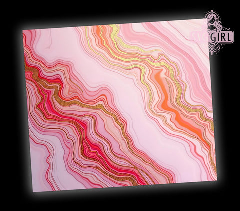 Pink Gold Marble Luxury Tumbler Wrap, Pink Gold Marble, Tumbler Wrap, Sublimation Design, Marble Tumbler, Elegant Drinkware, Luxury Tumbler, Gift for Her Sublimation SvggirlplusArt 