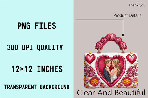 Pink Handbag Png Sublimation SVGArt 