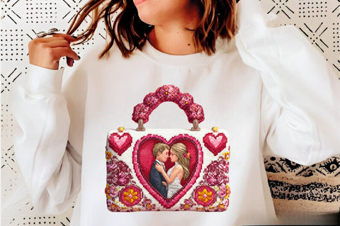 Pink Handbag Png Sublimation SVGArt 