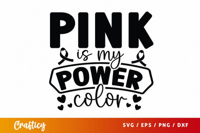 Pink is my flower color SVG Design SVG Designangry 