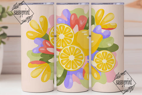 Pink Lemonade 20oz Tumbler Wrap Sublimation sassyprint 