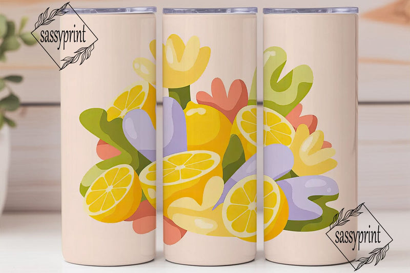Pink Lemonade 20oz Tumbler Wrap Sublimation sassyprint 