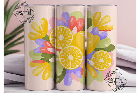 Pink Lemonade 20oz Tumbler Wrap Sublimation sassyprint 