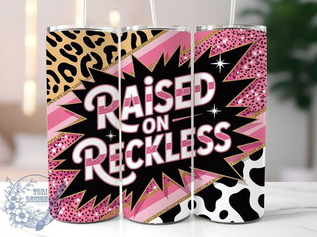 Pink Leopard Cow Tumbler, Pink Leopard Tumbler, Country 20oz Wrap, Sublimation Design, Rustic Gift Idea, Stylish Cow Wrap, Leopard Print Tumbler Sublimation ToriDesigns 