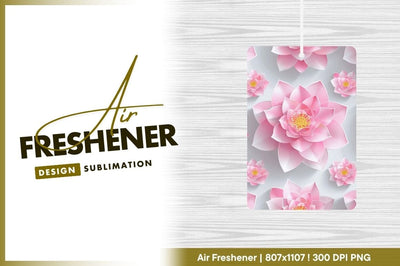 Pink Lotus Flowers on Gray Background Repeating Pattern Sublimation Regulrcrative 