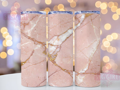Pink Marble Glitter Bling Tumbler, Diamond Glitter Wrap, 20oz Glam Sublimation, Luxury Aesthetic Design, Elegant Sparkle Print, Chic Bling Gift, Classy Girly Tumbler Sublimation SvggirlplusArt 