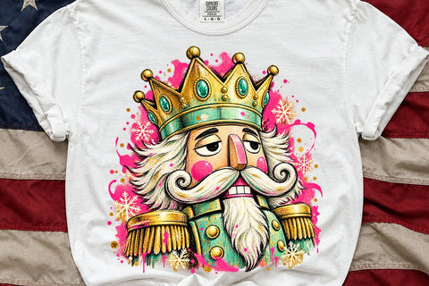 Pink Nutcracker Christmas Sublimation PNG SVG DesignDestine 