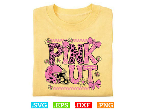 Pink Out Svg, Breast Cancer Awareness Svg, Fight Breast Cancer Warrior, Breast Cancer Clip Art SVG Creativeart88 