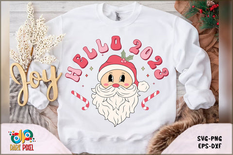 Pink Retro Christmas SVG Bundle SVG Shetara Begum 