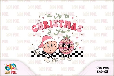 Pink Retro Christmas SVG Bundle SVG Shetara Begum 