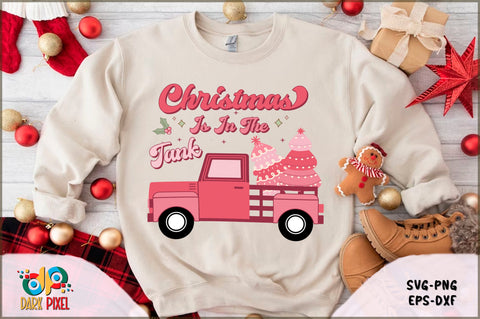 Pink Retro Christmas SVG Bundle SVG Shetara Begum 