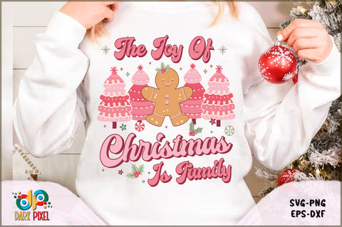 Pink Retro Christmas SVG Bundle SVG Shetara Begum 