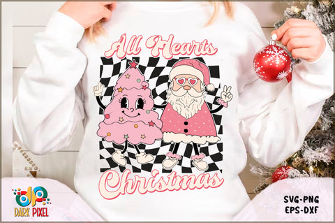 Pink Retro Christmas SVG Bundle SVG Shetara Begum 