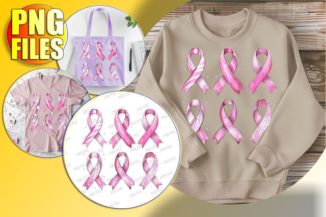 Pink Ribbon Art PNG Clipart Sublimation afrosvg 