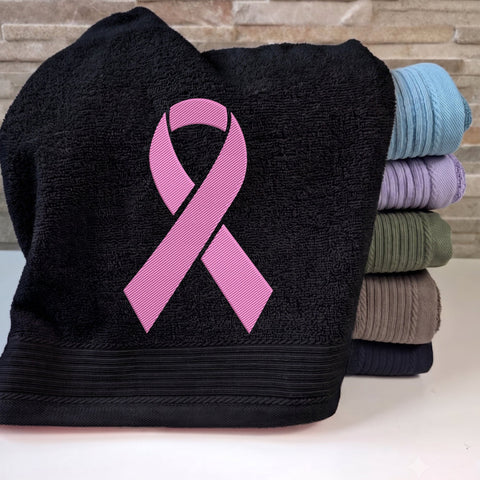 Pink Ribbon Breast Cancer Awareness Embroidery Design – Breast Cancer Support Ribbon Machine Embroidery File Embroidery/Applique DESIGNS PatternFeed8 