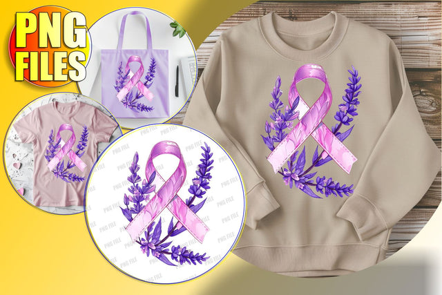 Pink Ribbon Clipart for Sublimation Sublimation afrosvg 