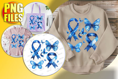 Pink Ribbon PNG Art for Sublimation Sublimation afrosvg 