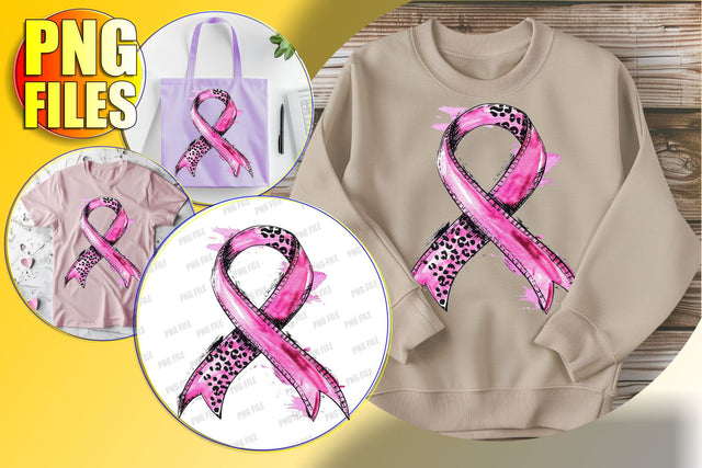 Pink Ribbon PNG Sublimation Clipart Sublimation afrosvg 
