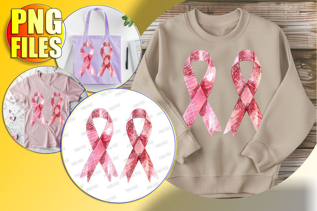 Pink Ribbon Sublimation Design PNG Clipart Sublimation afrosvg 