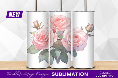 Pink rose bouquet clipart png illustration Sublimation Regulrcrative 