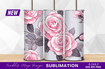 Pink roses and leaves clipart png Sublimation Regulrcrative 
