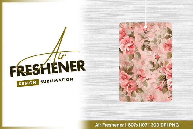 Pink Roses and Leaves Floral Pattern on Textured Pink Background Sublimation Regulrcrative 