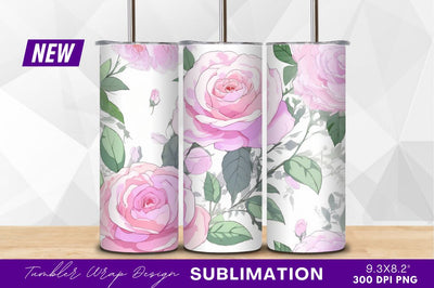 Pink roses clipart png floral background Sublimation Regulrcrative 
