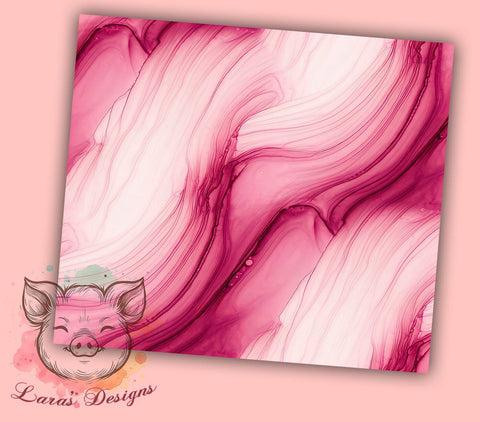 Pink Swirls Tumbler, Abstract Design, 20oz Tumbler Wrap, PNG Sublimation, Pink Background, Modern Decor, Stylish Tumbler Sublimation Lara' s Designs 