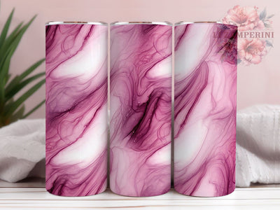 Pink Swirls Tumbler Wrap, Valentine's Day Pattern, Seamless Background PNG, Sublimation 20oz Tumbler, Love Theme Drinkware, Romantic Tumbler Design, Cute Valentine's Gift Sublimation Li Zamperini 