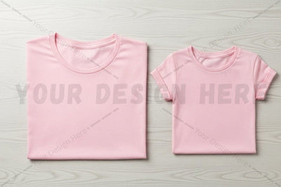 Pink t-shirt mockup design Mock Up Photo Regulrcrative 