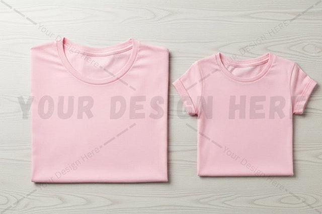 Pink t-shirt mockup design Mock Up Photo Regulrcrative 