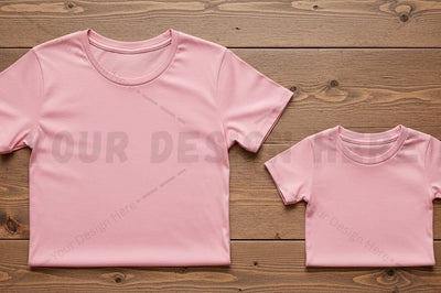 Pink t-shirt mockup design Mock Up Photo Regulrcrative 