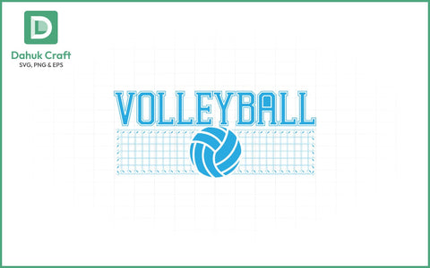 Pink Volleyball Logo SVG Volleyball SVG PNG & EPS V1 SVG dahukdesign 