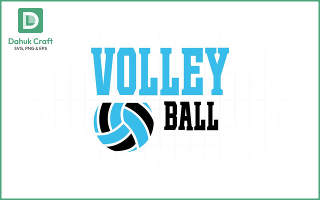 Pink Volleyball Logo SVG Volleyball SVG PNG & EPS V13 SVG dahukdesign 