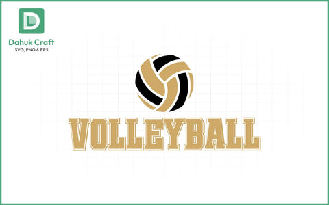 Pink Volleyball Logo SVG Volleyball SVG PNG & EPS V4 SVG dahukdesign 