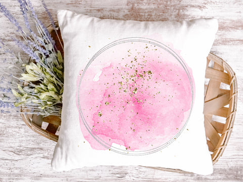 Pink Watercolor Logo Design Sublimation Birch Designs 