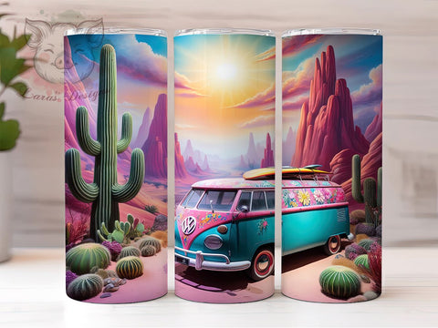 Pink Western Camping 20oz Tumbler Png, Straight & Tapered Tumbler Png, Camping Tumbler Png, Digital Download PNG Sublimation Lara' s Designs 