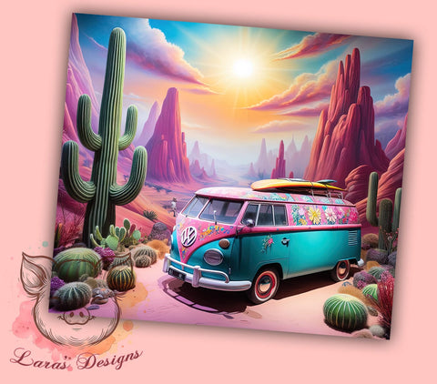 Pink Western Camping 20oz Tumbler Png, Straight & Tapered Tumbler Png, Camping Tumbler Png, Digital Download PNG Sublimation Lara' s Designs 