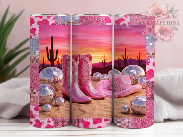Pink Western Cowboy 20oz Tumbler, Pink Western Cowboy, Western Cowboy PNG, Pink Cowboy Tumbler, Western Tumbler, Pink Western PNG, Cowboy Tumbler PNG, Pink Cowboy PNG Sublimation Li Zamperini 