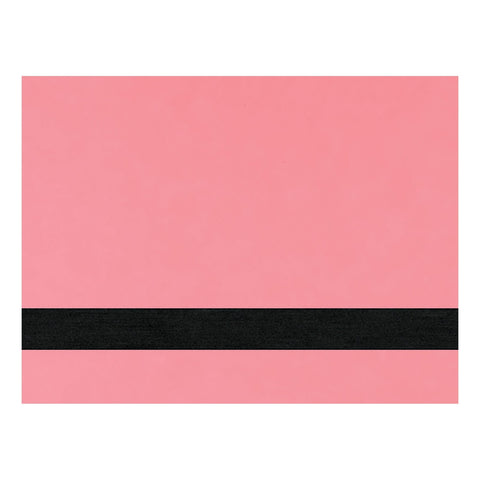 Pink/Black Leatherette Sheet Physical Houston Acrylic 