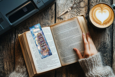 Pirate Bookmarks Printable Set | Nautical Bookmark Designs SVG GlamArtZhanna 