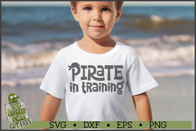 Pirate in Training SVG File SVG Crunchy Pickle 
