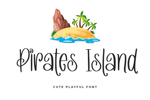 Pirates Island Font Abo Daniel Studio 