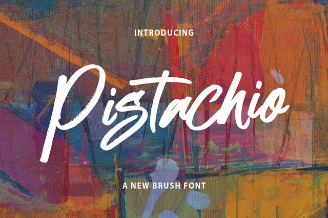 Pistachio Font gatype 