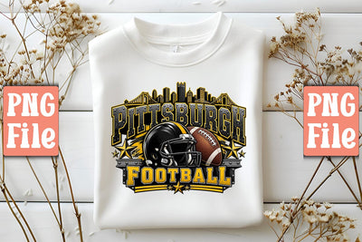 Pittsburgh Football PNG Sublimation Craftlabsvg24 